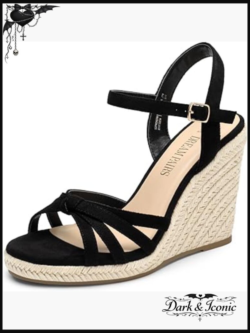Strappy Wedge Sandals Espadrille Platform Heels Casual Summer Shoes